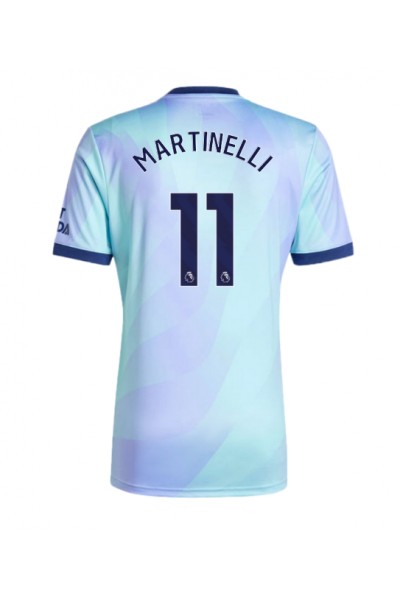 Fotbalové Dres Arsenal Gabriel Martinelli #11 Třetí Oblečení 2024-25 Krátký Rukáv Fotbalové Dres Arsenal Gabriel Martinelli #11 Třetí Oblečení 2024-25 Krátký Rukáv